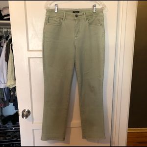 NYDJ Women’s Jeans EUC Size 10 Sage Green